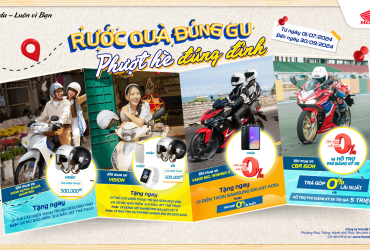 Honda Việt Nam mang đến loạt ưu đãi hấp dẫn chào hè với Chương trình khuyến mại “Rước quà đúng gu, phượt hè đúng đỉnh” Copy